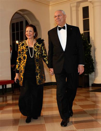 Alma Powell and General Colin Powell